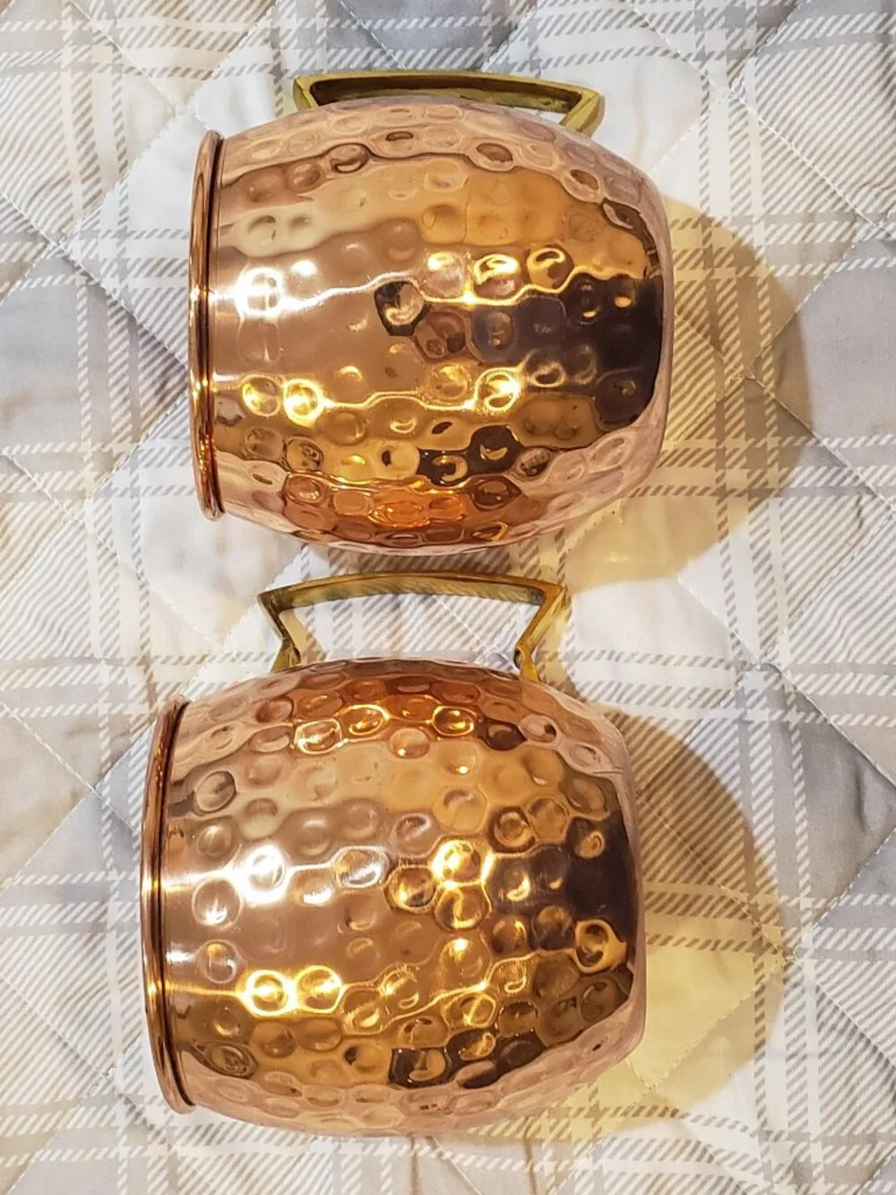 Two 16oz Copper Moscow Mule mugs